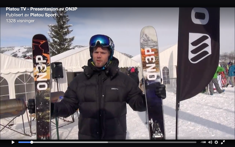Platou Sport intervjuet oss om våre ON3P ski