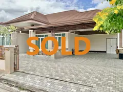 SOLD -  3 BEDROOM BUNGALOW HOME AT THE PALM PHALA BEACH, Ban Chang, with DOUBLE SIZE LOT