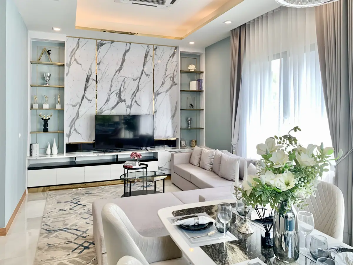 บ้านหรูระดับ VIP ขนาด 2 ห้องนอน ในตำบลพลา อำเภอบ้านฉาง