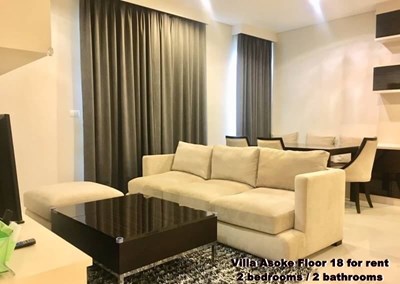 2 bedroom condo for rent at Villa Asoke