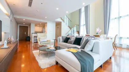 3 bedroom duplex condo for rent at Bright Sukhumvit 24