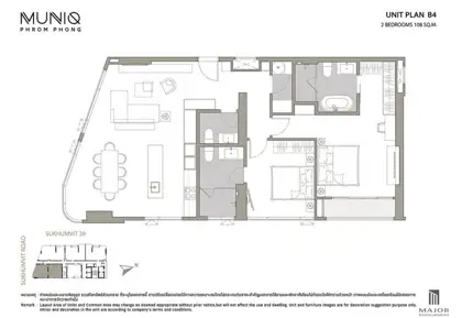 Muniq Phromphong 2 bedroom condo for sale