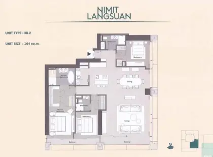 Nimit Langsuan 3 bedroom luxury property for sale
