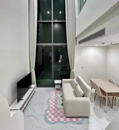 Pyne by Sansiri 2 bedroom condo for rent and sale