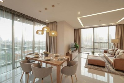 The Bangkok Sathorn 2 bedroom condo for sale with tenant