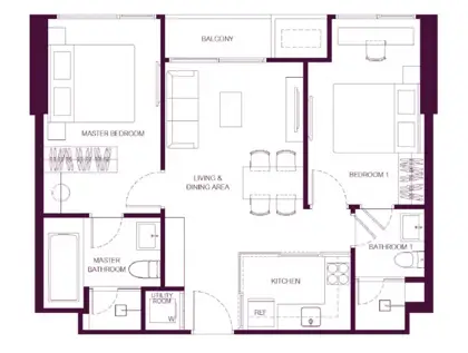 Widen by Sansiri Pet Friendly 2 bedroom condo for sale Widen by Sansiri Pet Friendly 2 bedroom condo for sale