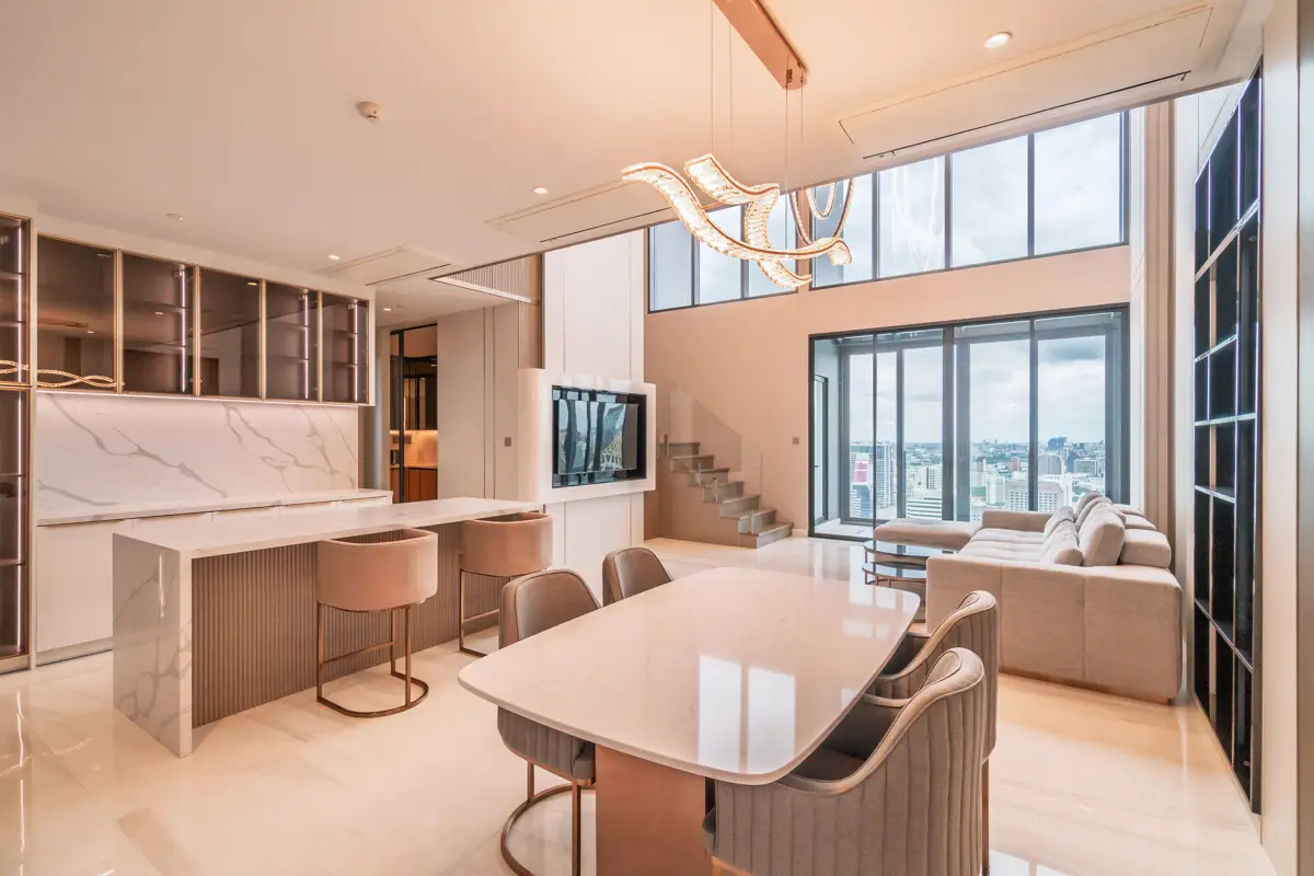 Supalai Icon Sathorn 4 bedroom duplex condo for rent