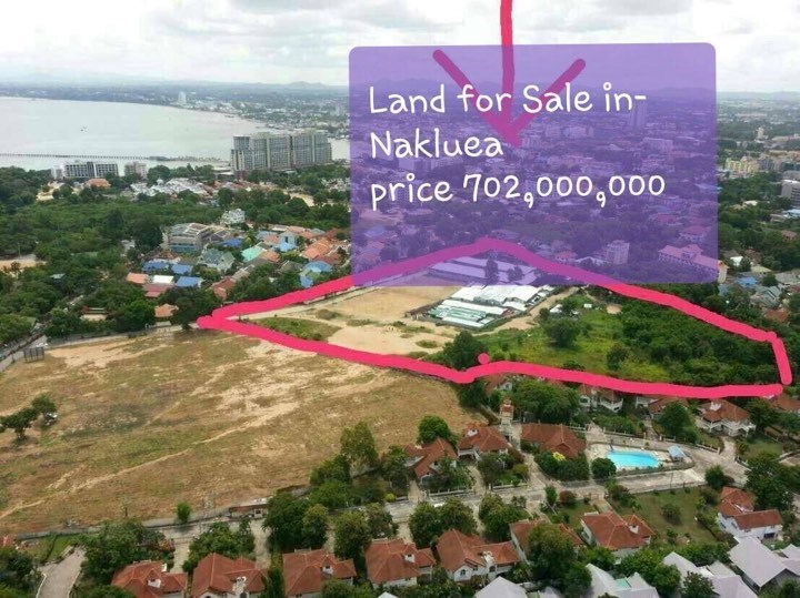 15 Rai Land For Sale - Naklua