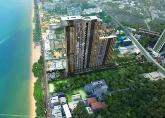 Copacabana Beach  Jomtien - 1 Bedroom For Sale 