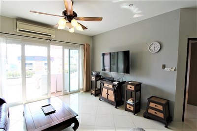 1 Bedroom Condo with Large Balcony, Partial Sea View.