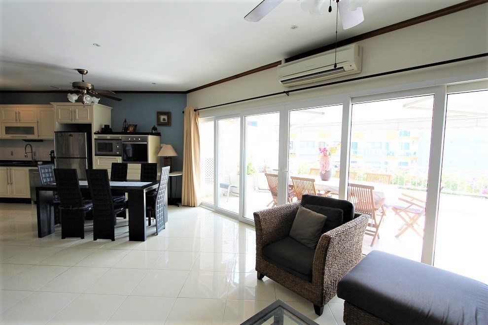 3 Bedroom Condo with Large Terrace and Partial Sea View.