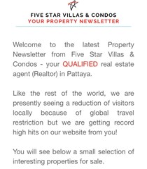 Property Newsletter mailed last night