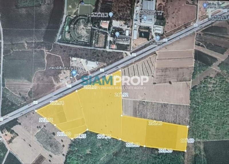 land for sale Near Gateway City Industrail Estate 85 Rai