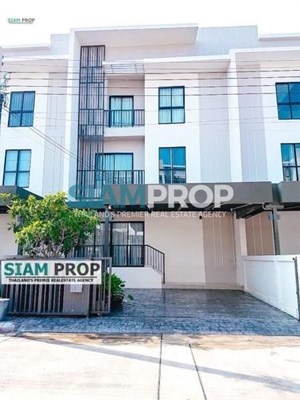 town home Villa Albero Krungthep kreetha Rent 35000