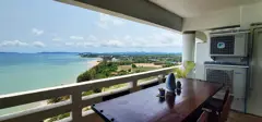 Condo with outstanding beach view and large pool area in Phayoon Garden Cliff, Ban Chang