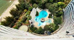 คอนโดชั้น 18 วิวสวย พร้อมพื้นที่สระว่ายน้ำขนาดใหญ่ ในโครงการ Phayoon Garden Cliff บ้านฉาง ระยอง