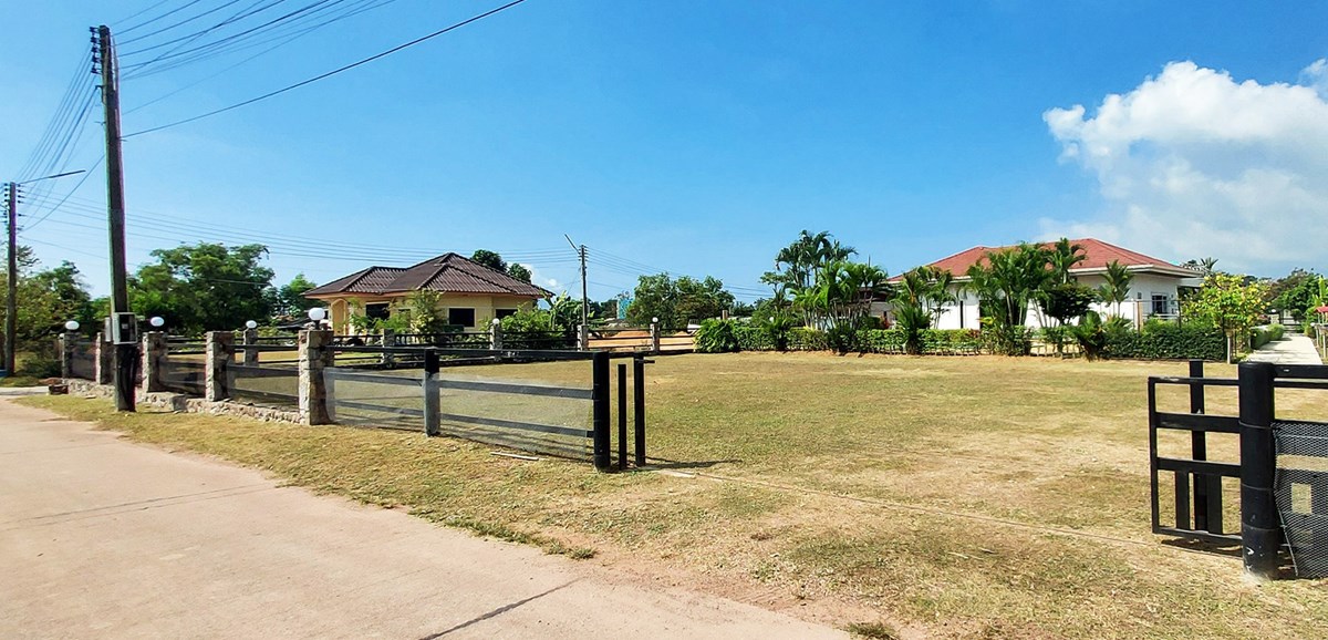 Plot prepared for construction in Chakphong, Rayong