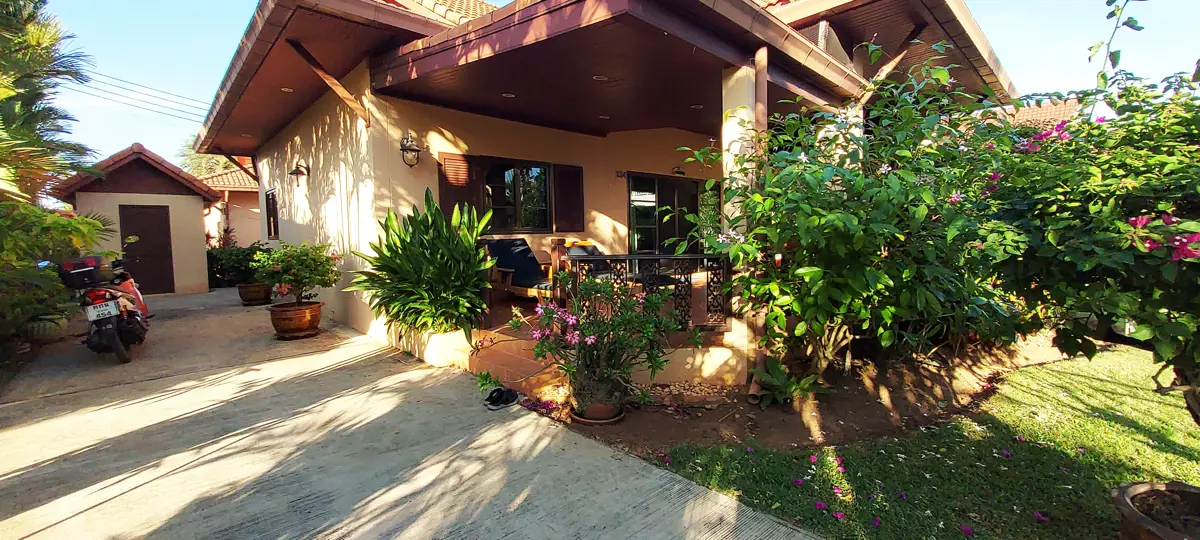 Villa in undisturbed location in Seabreeze Residence, Mae Phim, Rayong