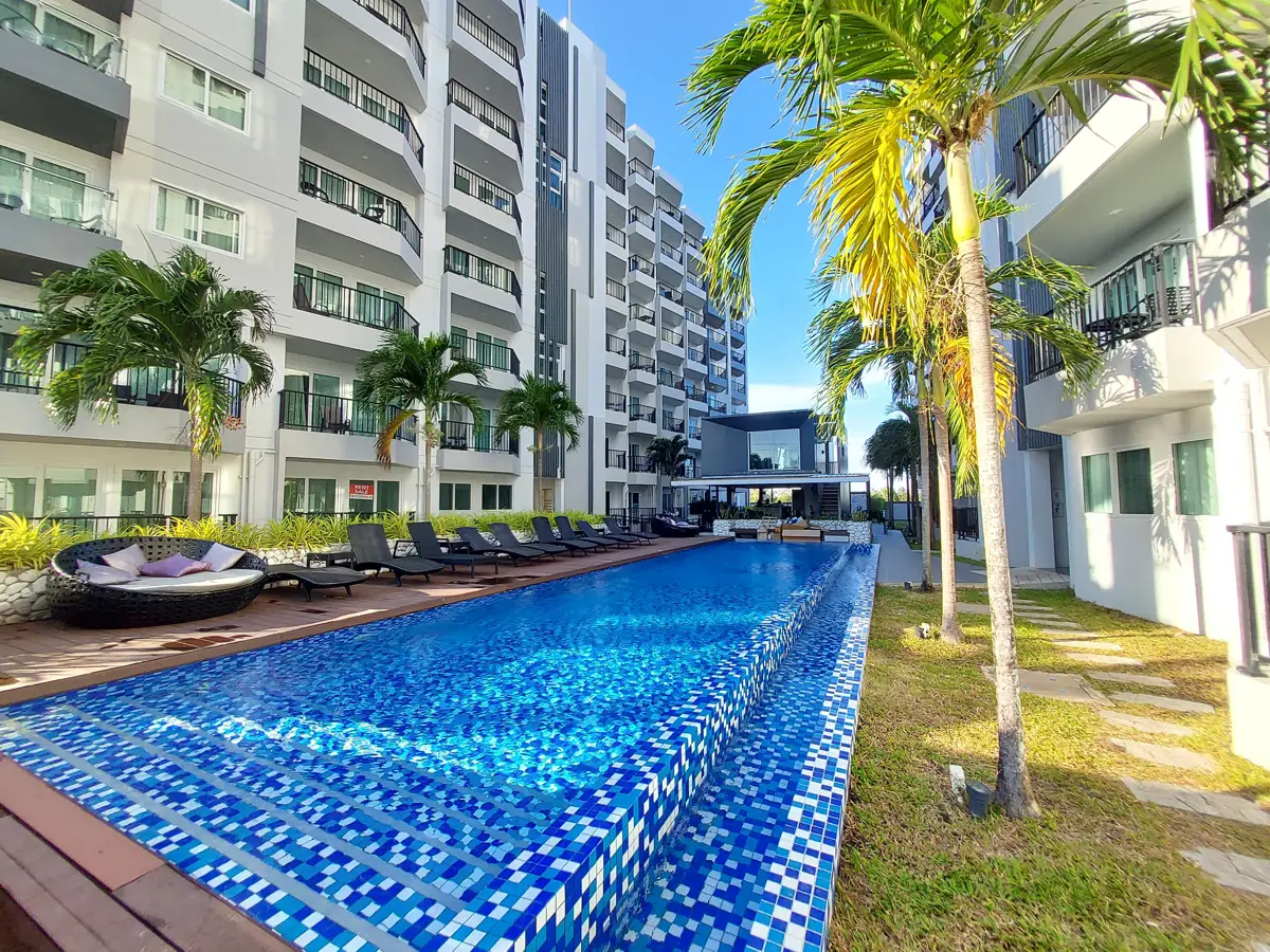 Luxury studio condo in Mantra Beach Condo, at Mae Phim Beach. 