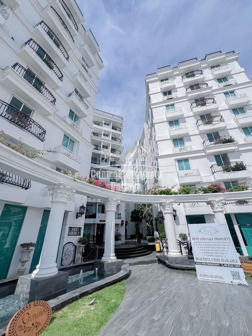 Fully refurbished, modern 1 bedroom, 1 bathroom for sale in Olympus, City Garden, central Pattaya.