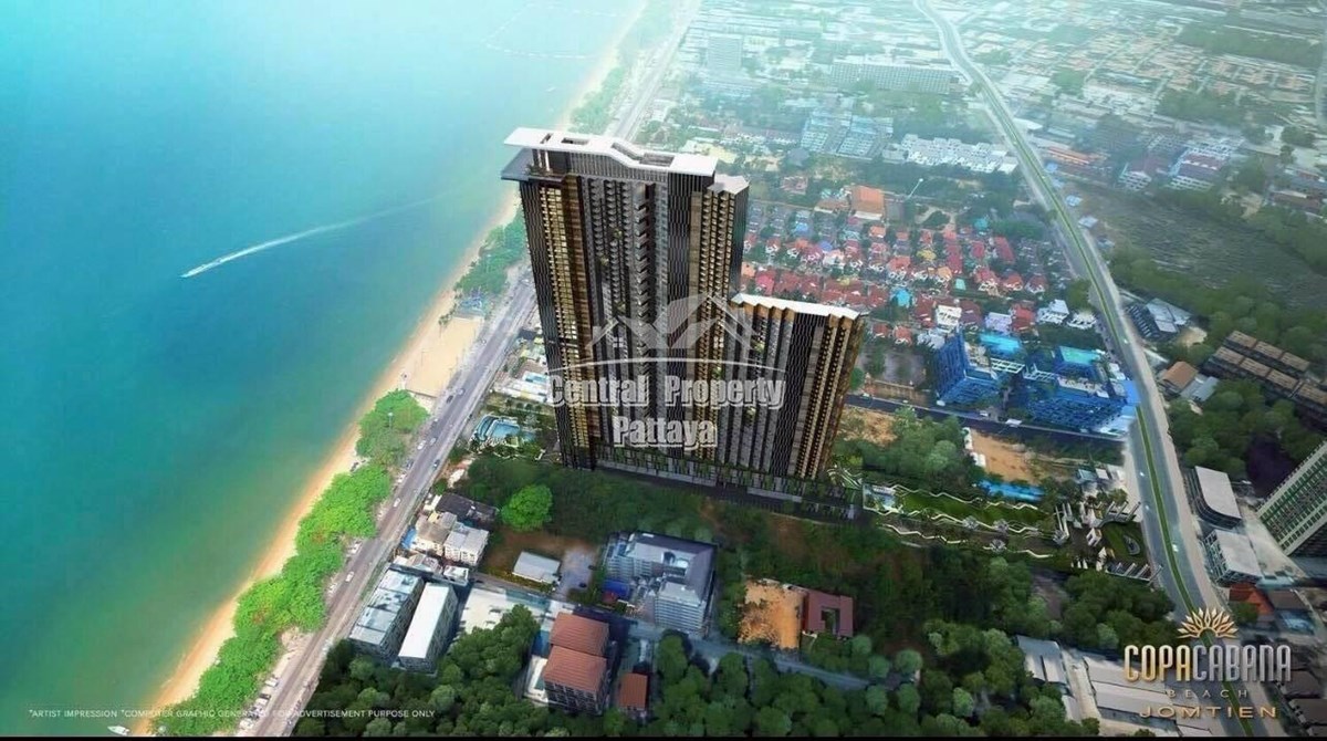 Luxury Beachfront High-Rise in Jomtien Offering Panoramic Sea Views and Iconic Resort Living.