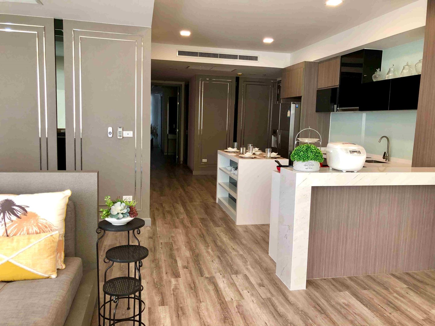 Living & Kitchen area