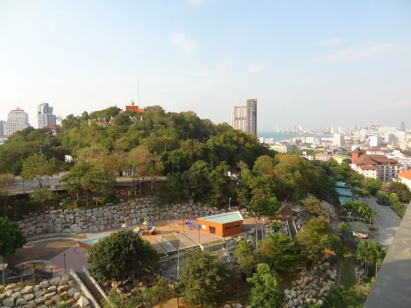 View from balcony