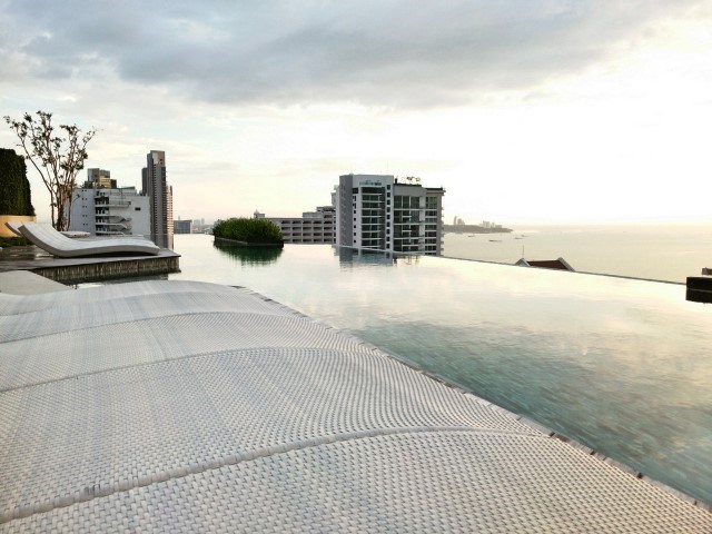 Rooftop pool