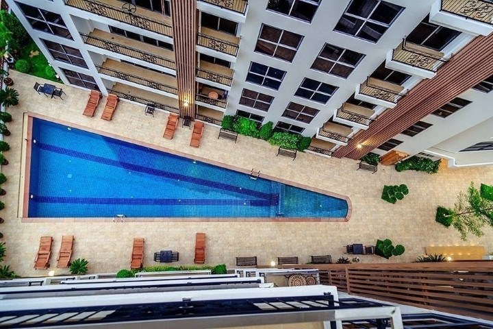 Communal pool