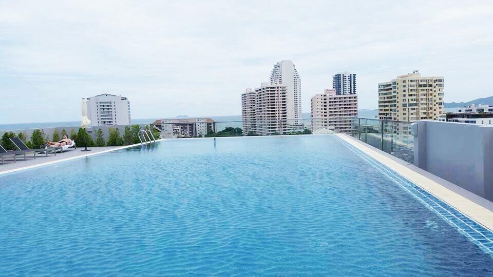 Rooftop swimming pool