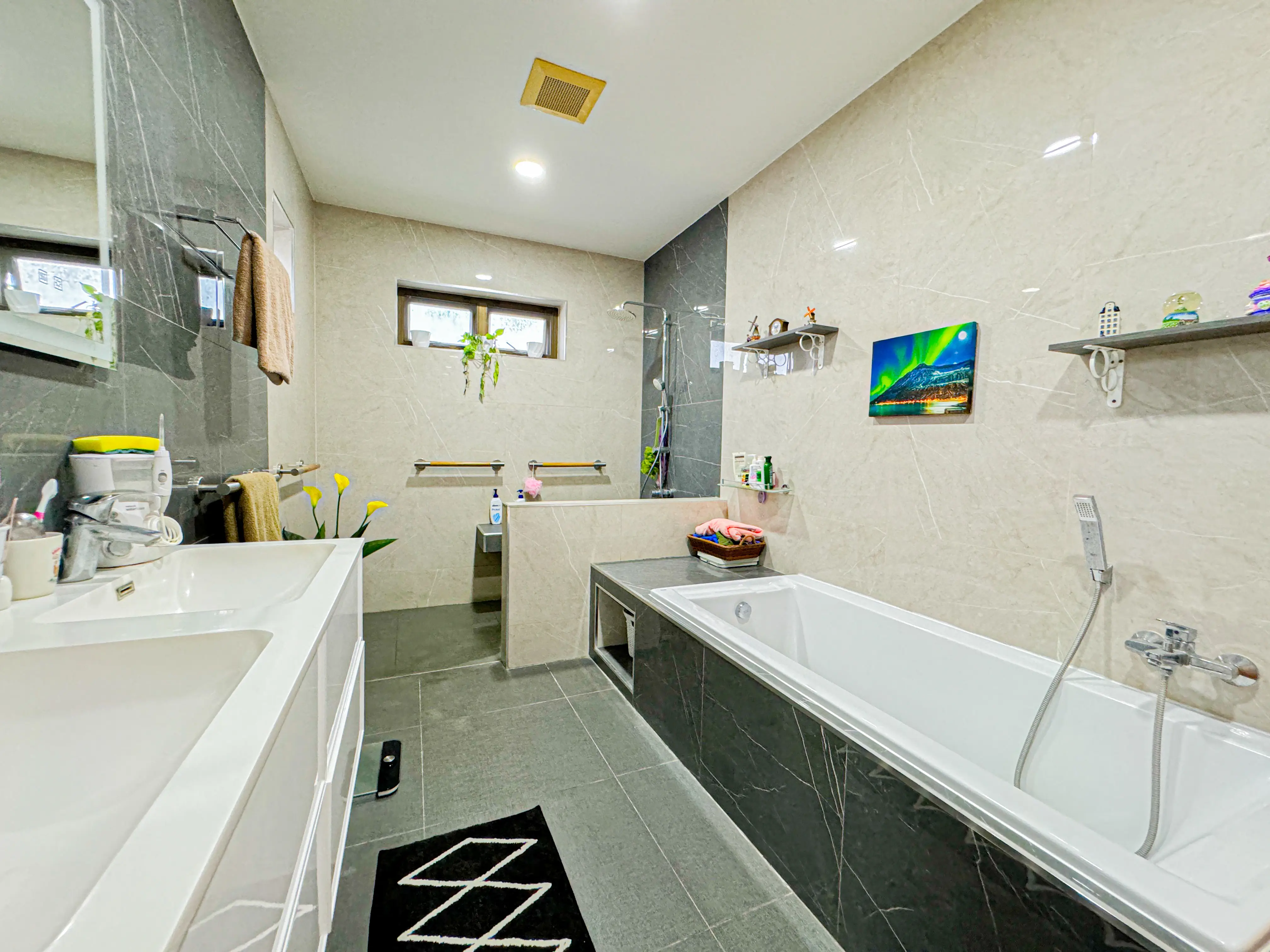 Master bathroom