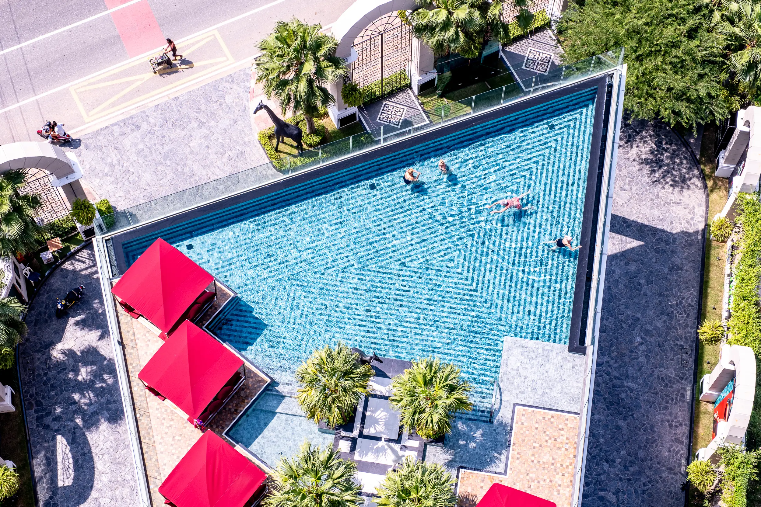 Communal pool