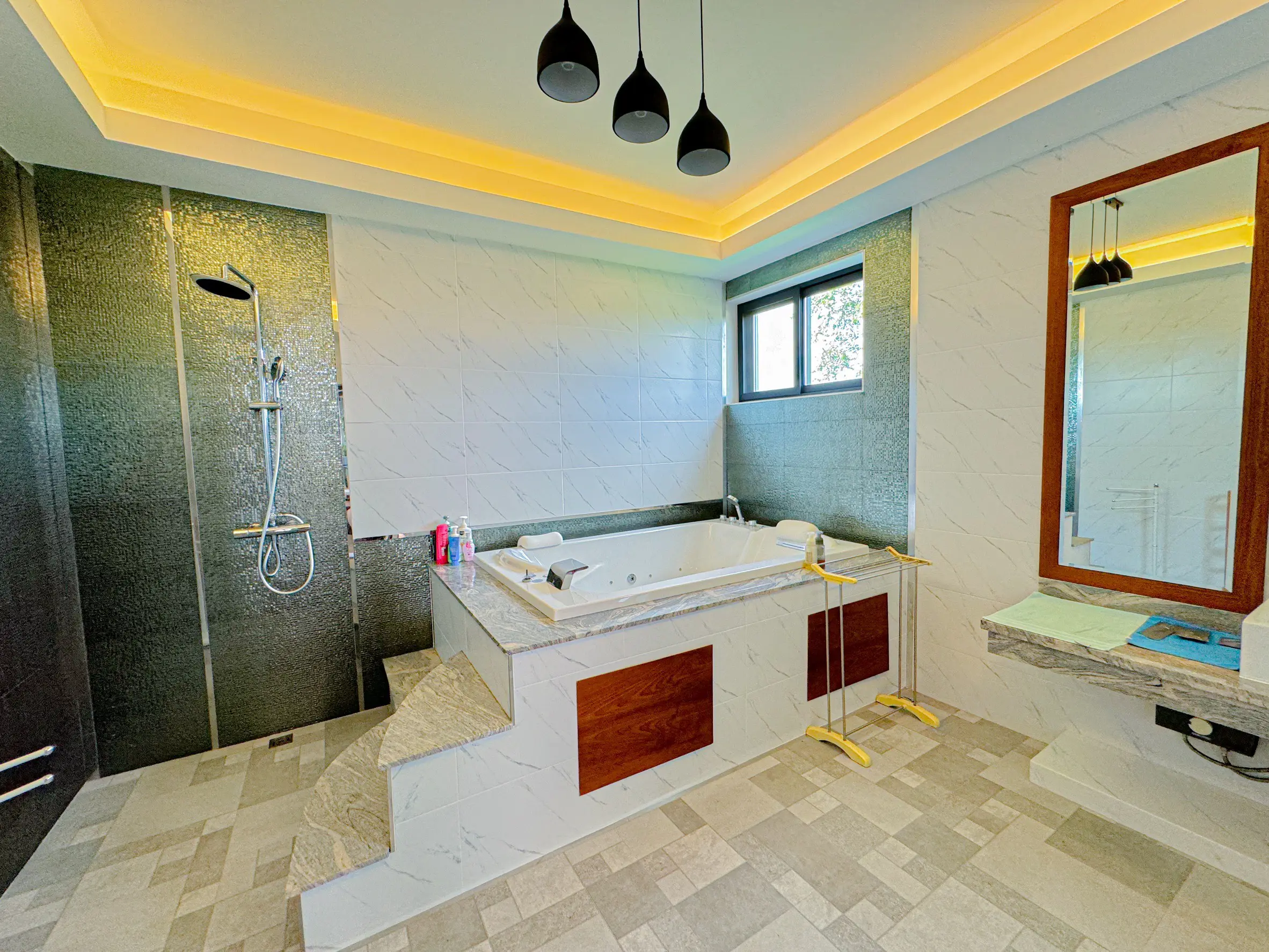 Bathroom with bath tub