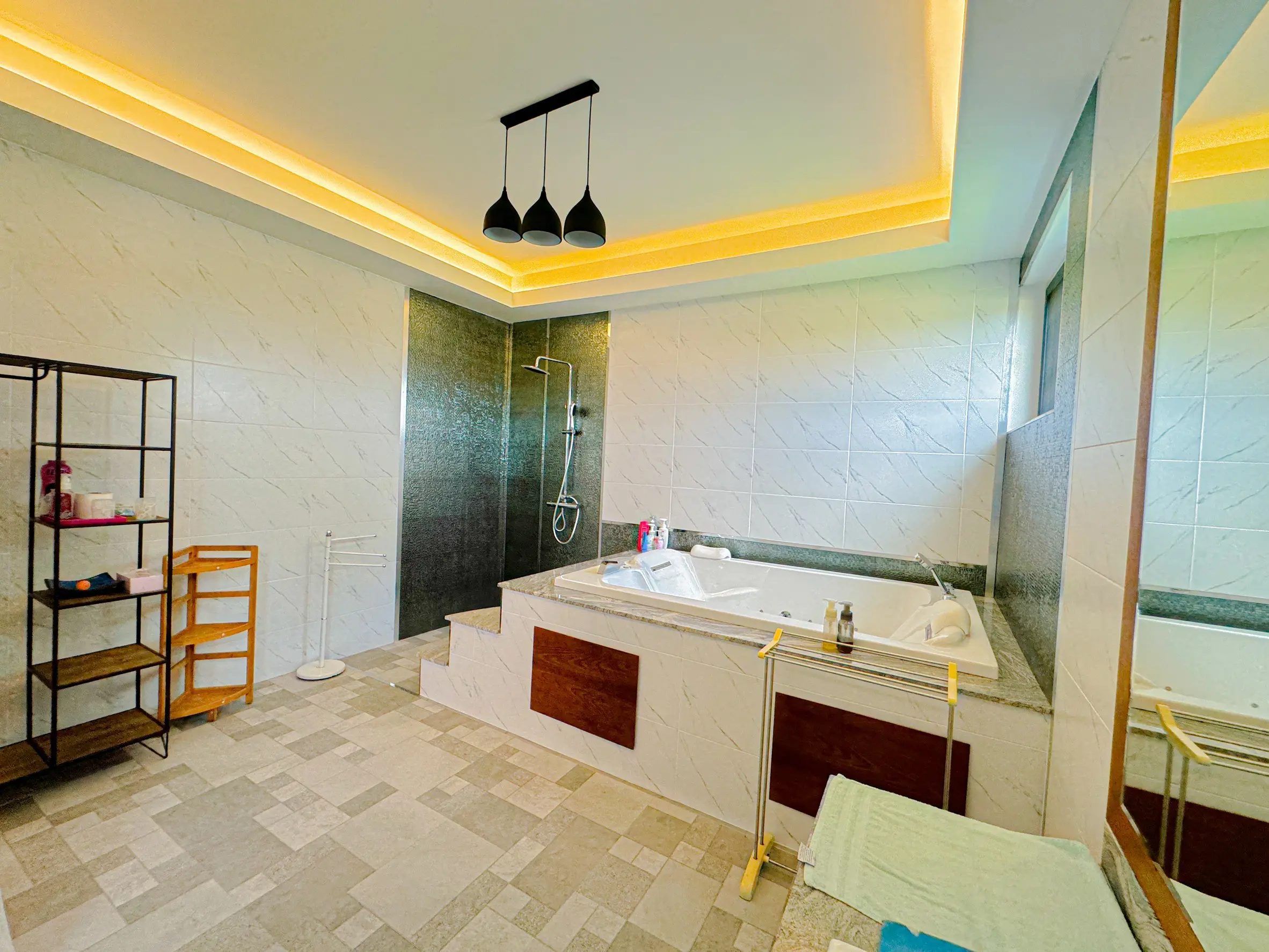 Bathroom with bath tub