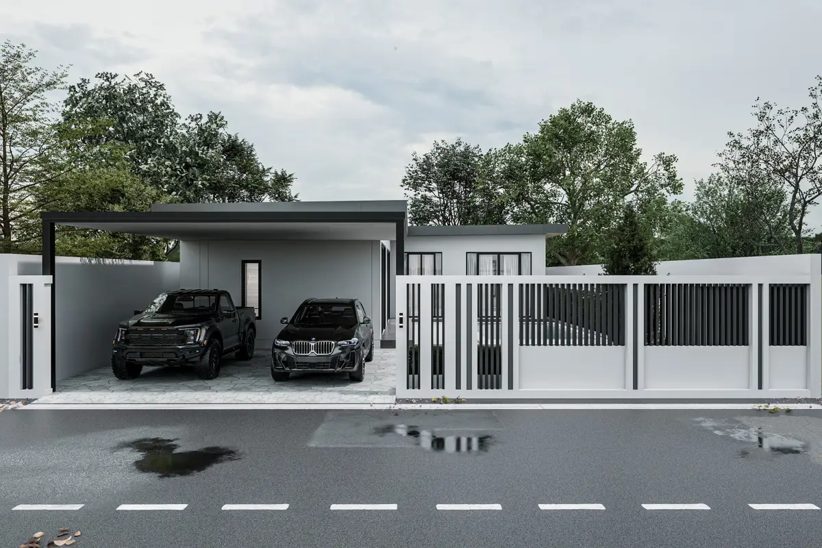 Brand-New Modern House 