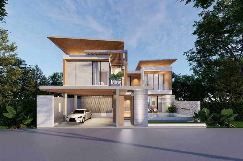 Brand-New Double-Storey Detached Pool Villa At Chalong