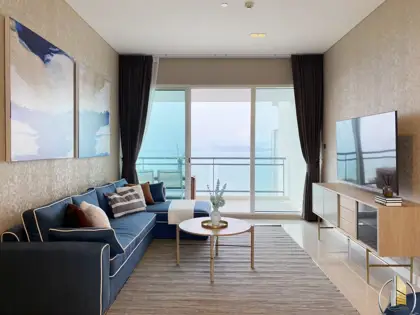 2-Bed Reflection Beachfront Condo for Sale or Rent in Jomtien, Pattaya 