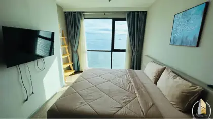1-Bed Beachfront Condo for Rent in Jomtien, Pattaya