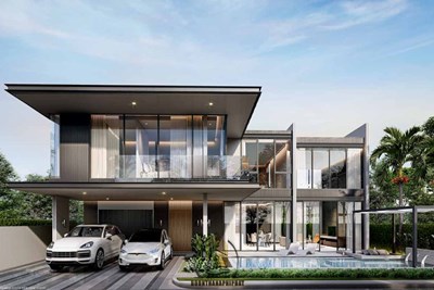 4-Bed House for Sale at Highland Park Pool Villas Pattaya