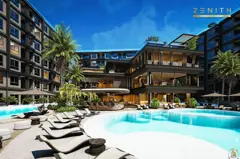 New Project Pre-sale Price start at 2.49 MB, Great Location in The Middle of Pattaya City.