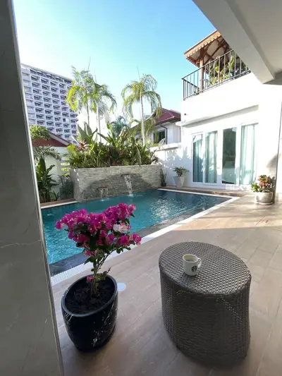 Private pool villa for sale in town