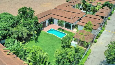 Pool villa for sale on big land