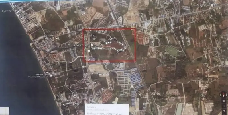 Land for sale 50 Rai / 80.000 SQM. NAJOMTIEN