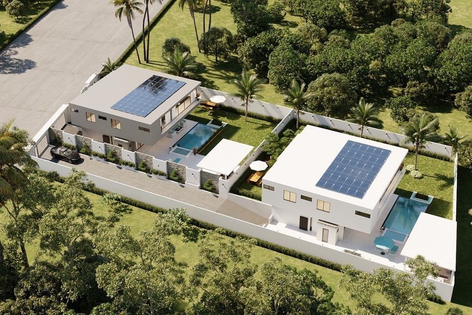 Ultra Modern luxury style pool villa for sale at Pratamnuk 