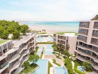 2-Schlafzimmer-Eigentumswohnung mit Meerblick in den Veranda Residences Hua Hin -Hua Hin House- 