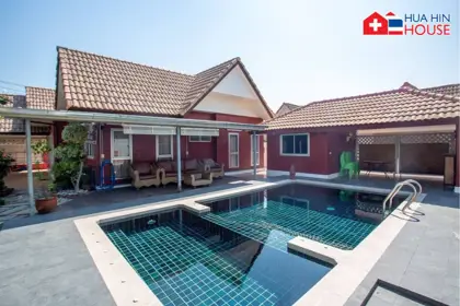 Haus zur Miete mit privatem Pool in Soi 112, Hua Hin – Top Lage!