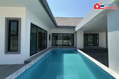Brandneue Pool-Villa in Hua Hin - Top-Lage, großes Grundstück, Bergblick!