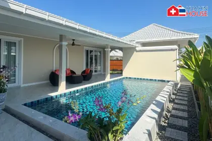 Modern European-Style Pool Villa for Long-Term Rent