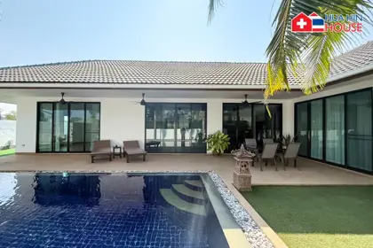 Moderne Poolvilla zum Verkauf – Soi 102, Hua Hin