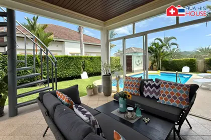 Beautiful 3-Bedroom Pool Villa for Sale in Khao Tao, Hua Hin